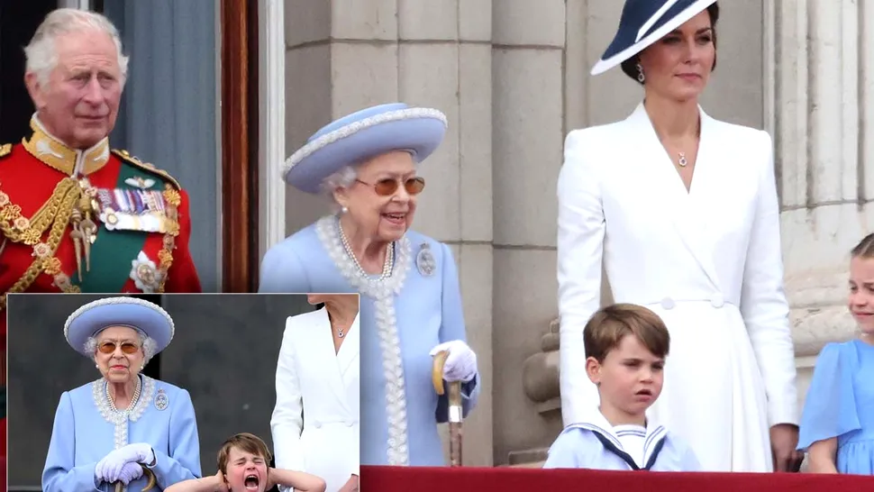 Gestul cu care Prințul Louis a atras toate privirile la Jubileul Reginei Elisabeta. Ce a putut să facă fiul lui Kate Middleton în văzul tuturor