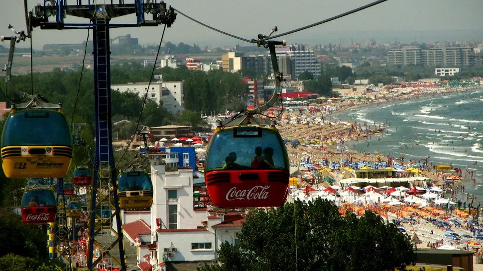 Ce preț are plimbarea cu telegondola din Mamaia în 2022. Cât costă un bilet pentru adulți sau pentru copii