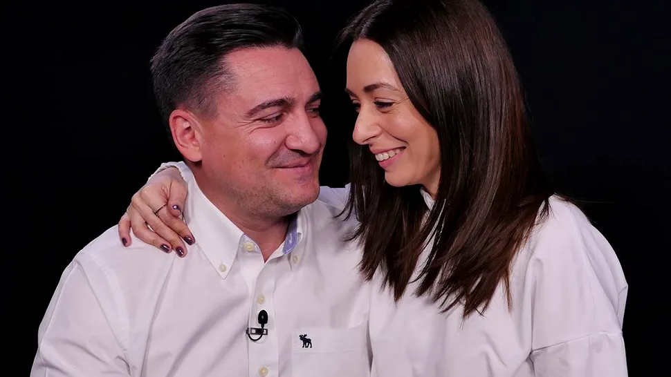 Cum au fost surprinși George Buhnici și soția lui, Lorena, după scandalul celulitei. Primele imagini