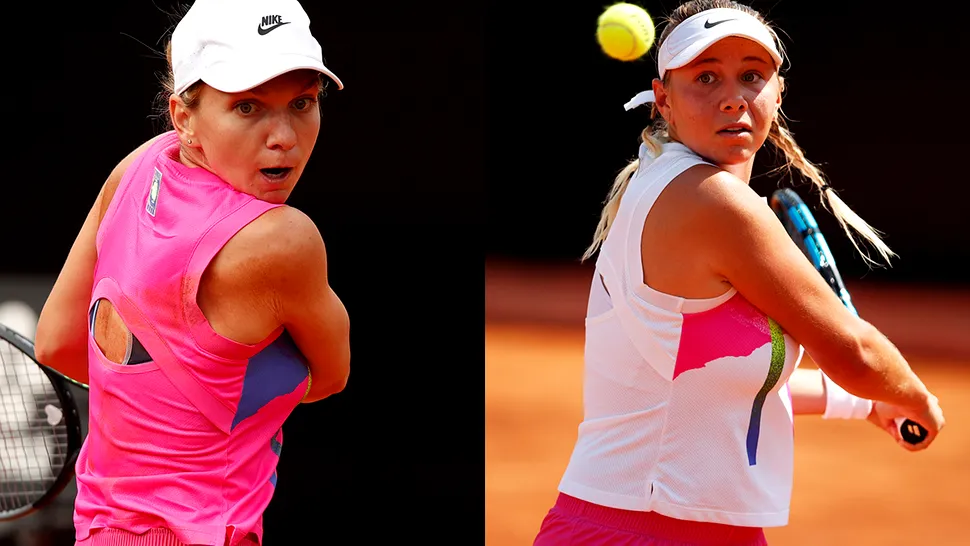 Cine este Amanda Anisimova, adversara Simonei Halep din sferturile de la Wimbledon 2022