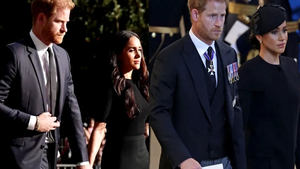 Mesajul secret pe care Meghan și Harry au vrut să-l transmită la înmormântarea Reginei Elisabeta. De ce s-au ținut tot timpul de mână, de fapt