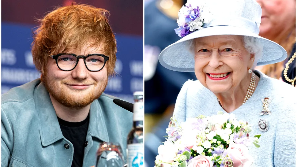De ce apare Regina Elisabeta zâmbind în celebra fotografie cu Ed Sheeran. Artistul a dezvăluit în sfârșit motivul