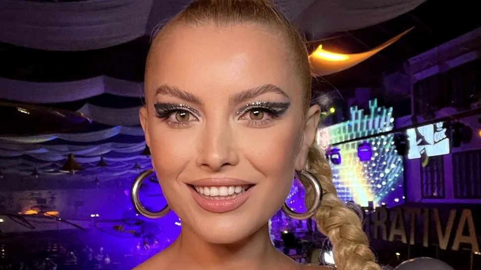 Elena Gheorghe, apariție fabuloasă. Ce rochie spectaculoasă a purtat ca nașă de cununie