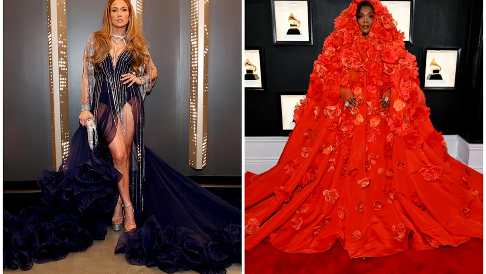 Cele mai spectaculoase vs. dezastruoase ținute purtate de vedete la premiile Grammy 2023. Apariția care a captat toate privirile pe covorul roșu