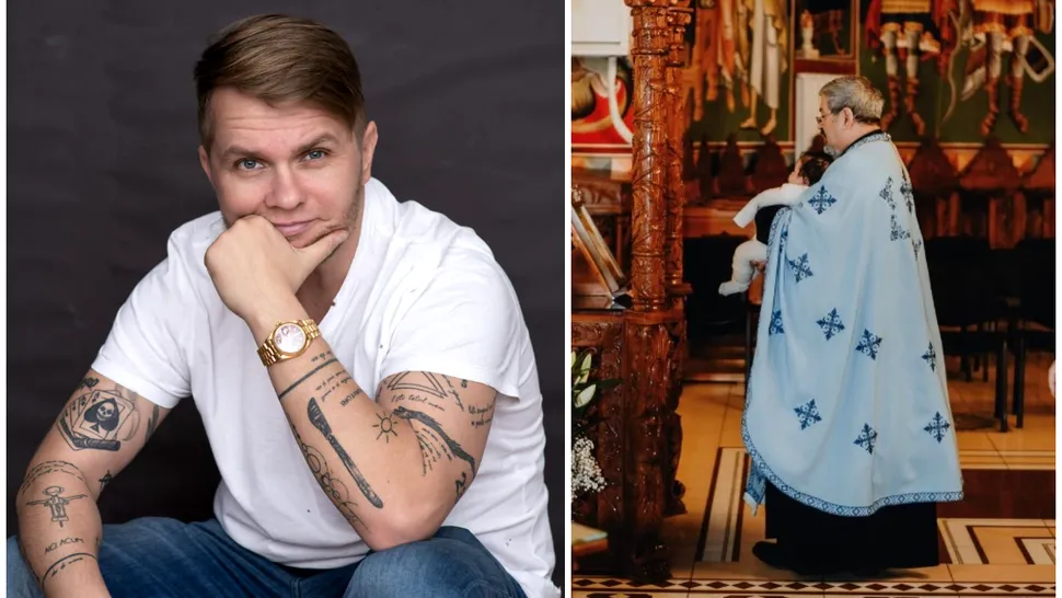 Locul unde și-a botezat Codin Maticiuc fetița. Biserica aleasă pentru ceremonia fiicei mai mici are o poveste specială