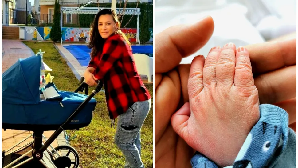 Cătălina Ponor, prima imagine cu băiețelul ei. Fotografie adorabilă cu micuțul său, în vârstă de 2 luni