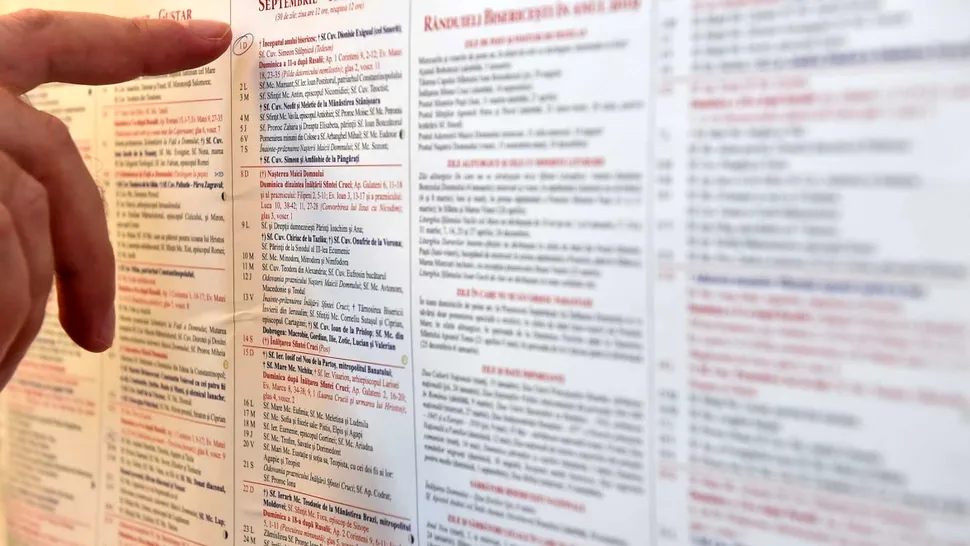 Nu arunca la gunoi calendarul ortodox vechi, e mare păcat. Ce trebuie să faci cu el neapărat