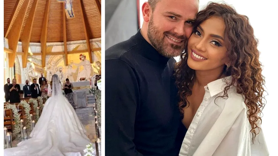 Bella Santiago, o mireasă fabuloasă. Cum și-a făcut intrarea în biserică. Invitații au izbucnit în lacrimi