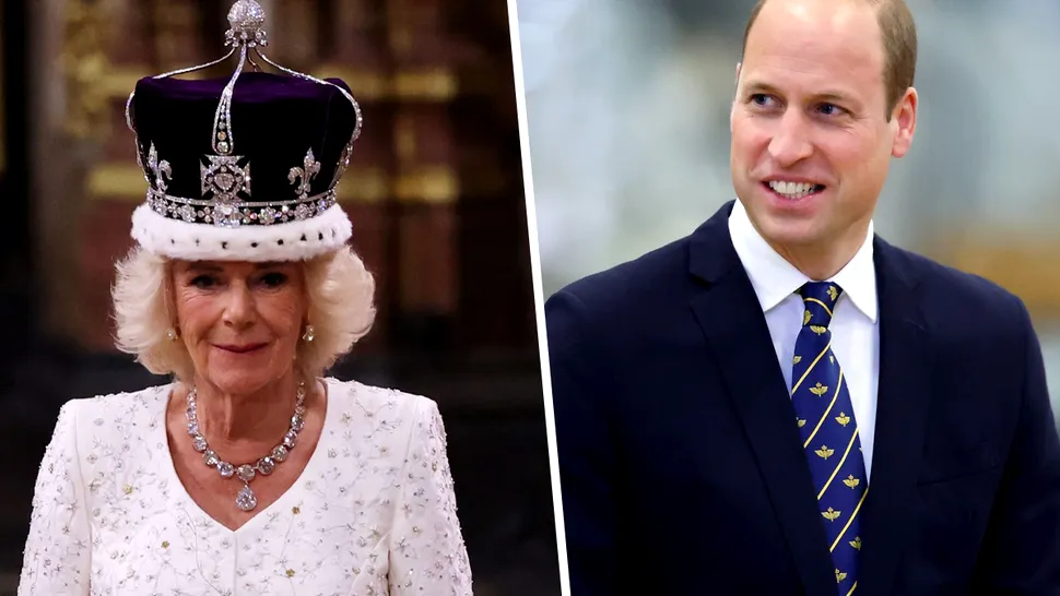 Ipostaza atipică în care a fost surprinsă regina Camilla. Ce a făcut în timpul discursului ținut de William, totul a fost filmat