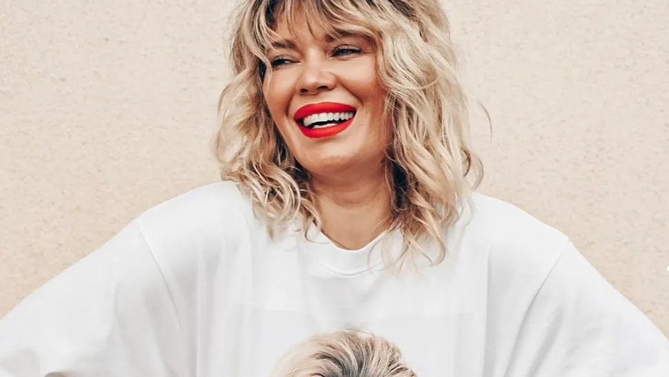 Ce face Gina Pistol când nu o vede aproape nimeni. Ipostaza rară în care a apărut soția lui Smiley