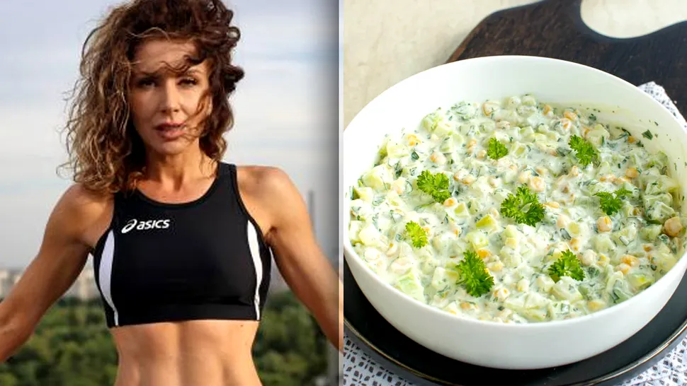 Secretul lui Carmen Brumă pentru cea mai bună salată de dovlecei. Așa iese delicioasă și cu puține calorii, te va cuceri instant