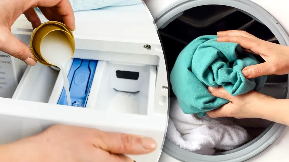 Cât detergent lichid se pune de fapt la o spălare. Multe persoane fac greșeala când folosesc mașina de spălat