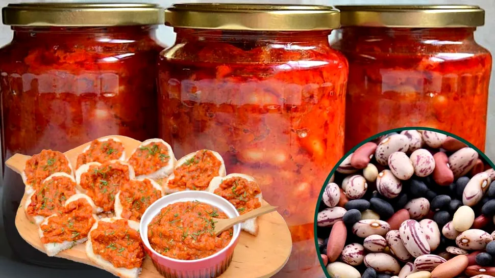 De ce fermentează zacusca de fasole. Greșeala care îi strică tot gustul, și gospodinele cu experiență o comit
