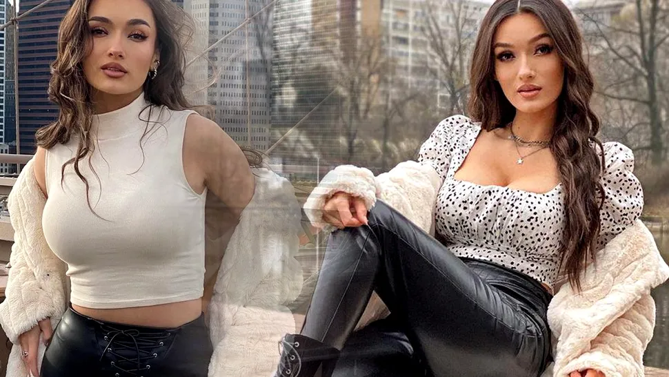 Imagini rare cu Viviana Sposub din copilărie. Cum arăta la 15 ani, fanii sunt uimiți
