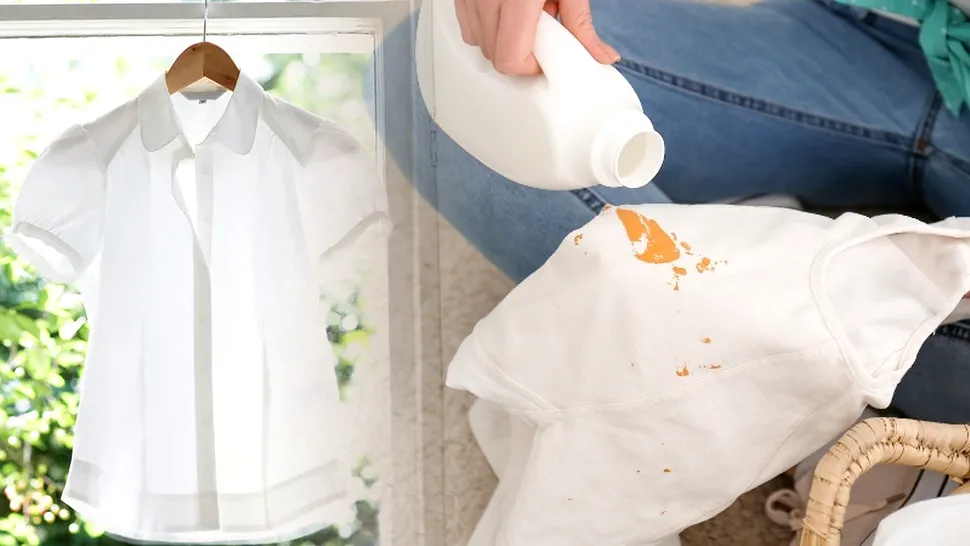 Nu mai ai nevoie de înălbitor. Un singur ingredient din bucătărie îți face hainele albe și strălucitoare