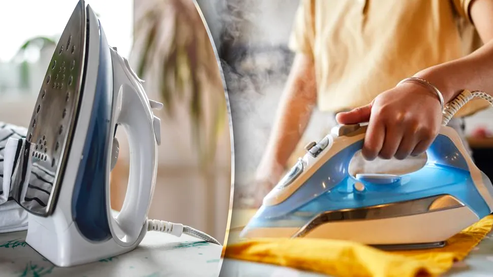 Uită de oțet și lămâie. Altul este ingredientul magic care curăță fierul de călcat de calcar și arsură