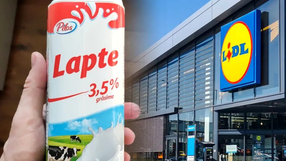 Ce conține laptele Pilos de la Lidl, de fapt. Detaliul de care trebuie să ții cont când citești eticheta