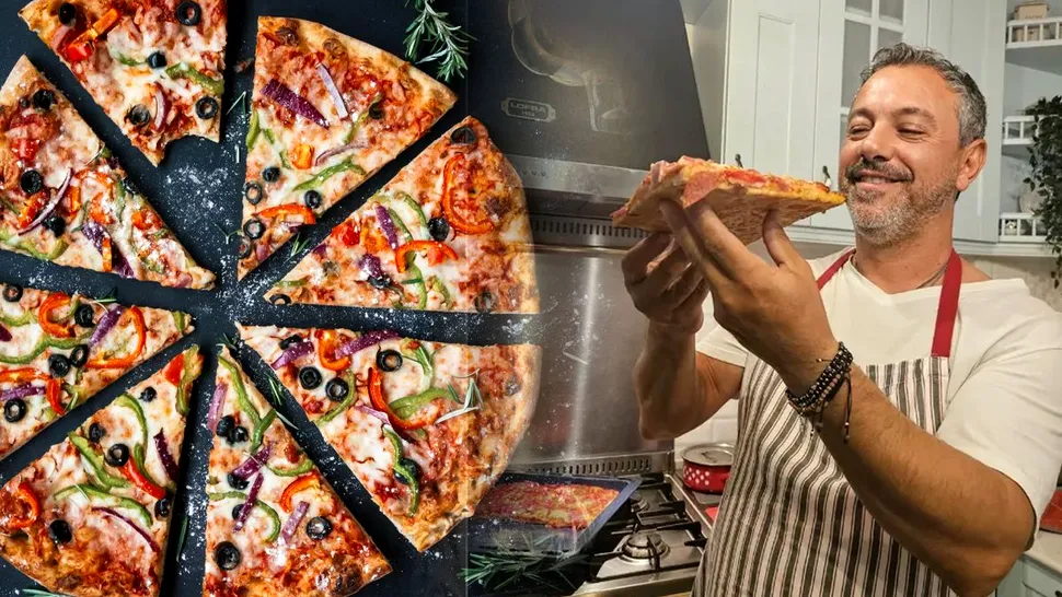 Pontul lui Sorin Bontea pentru cea mai bună pizza de casă. Cum să-ți iasă blatul pufos, cu rețeta asta nu dai greș