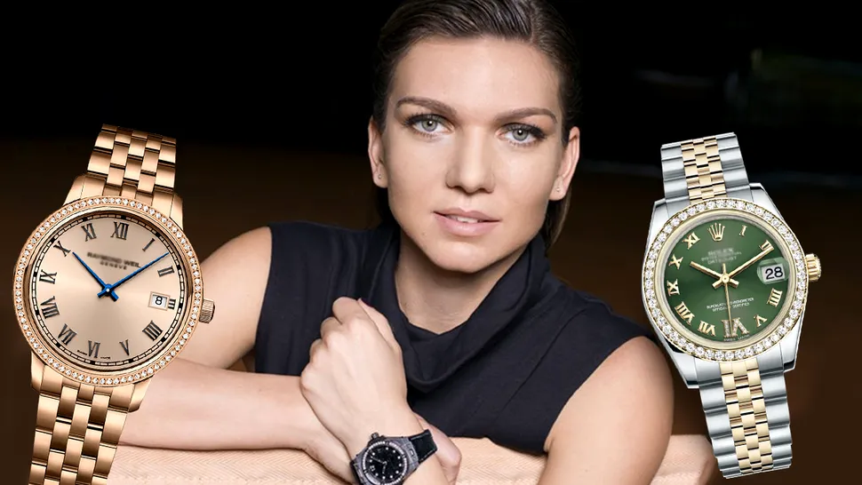 Top 5 cele mai scumpe ceasuri din colecția Simonei Halep. Cât costă fiecare și ce mesaj special e gravat