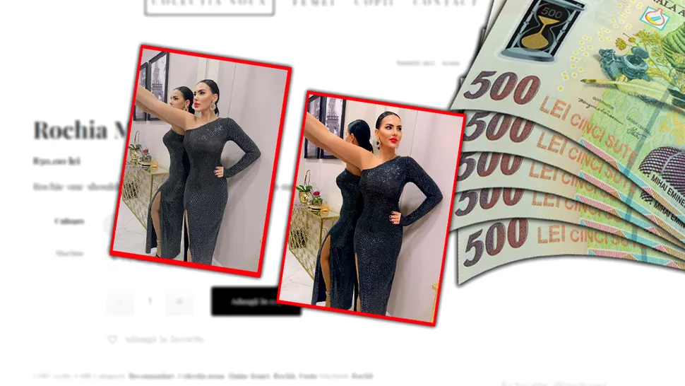 Cât costă rochiile create de Lavinia Pîrva. Soția lui Ștefan Bănică Jr. face bani frumoși cu magazinul de haine