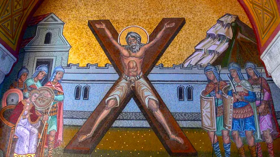 De ce crucea Sfântului Andrei este în formă de X. Povestea mai puțin știută a Apostolului devenit ocrotitorul românilor
