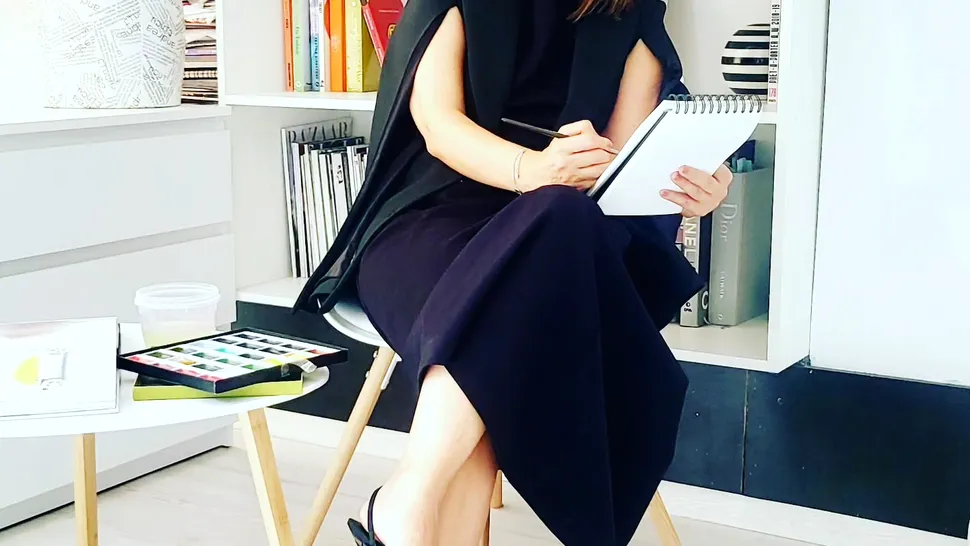 Designerul Andreea Tincu vrea să continue în aceeași manieră și după încetarea mandatului lui Klaus Iohannis la Cotroceni: Este o onoare să poți crea ținute pentru Prima Doamnă EXCLUSIV