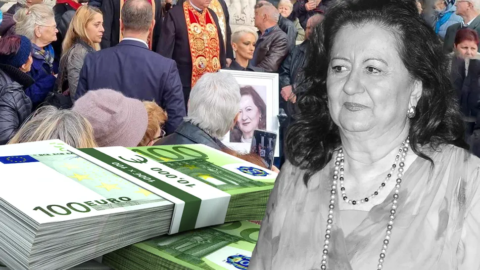 Cât a costat, de fapt, înmormântarea cu fast a Mioarei Roman. Fiicele ei nu s-au uitat la bani, puțini români își permit