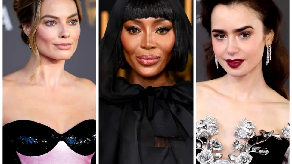 Cele mai spectaculoase rochii de la BAFTA 2024. Naomi Campbell, Margot Robbie și Lily Collins, printre vedetele care au impresionant cu ținutele lor