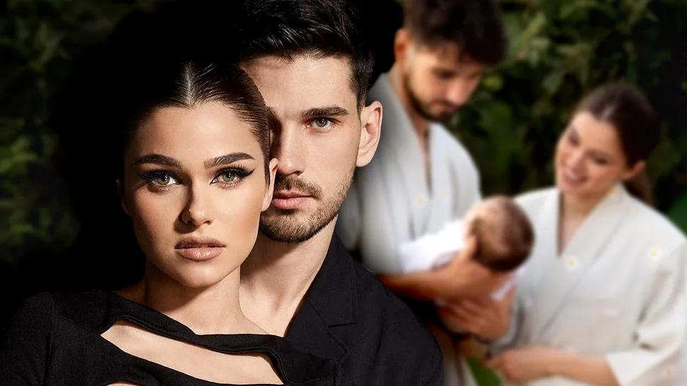 Imagini adorabile cu fiul lui Theo Rose și al lui Anghel Damian. Cum arată Sasha Ioan, la aproape 1 an. I-a cucerit pe toți