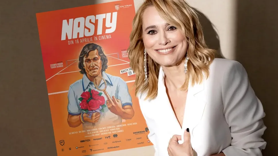 Ce a impresionat-o pe Andreea Esca peste măsură la filmul despre Ilie Năstase: “Ceea ce ne doresc și nouă”