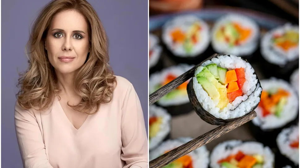 Medicul Mihaela Bilic explică de ce este bun sushi pentru sănătate și siluetă. ”O alternativă sănătoasă de consumat în loc de fast-food, paste și pizza”