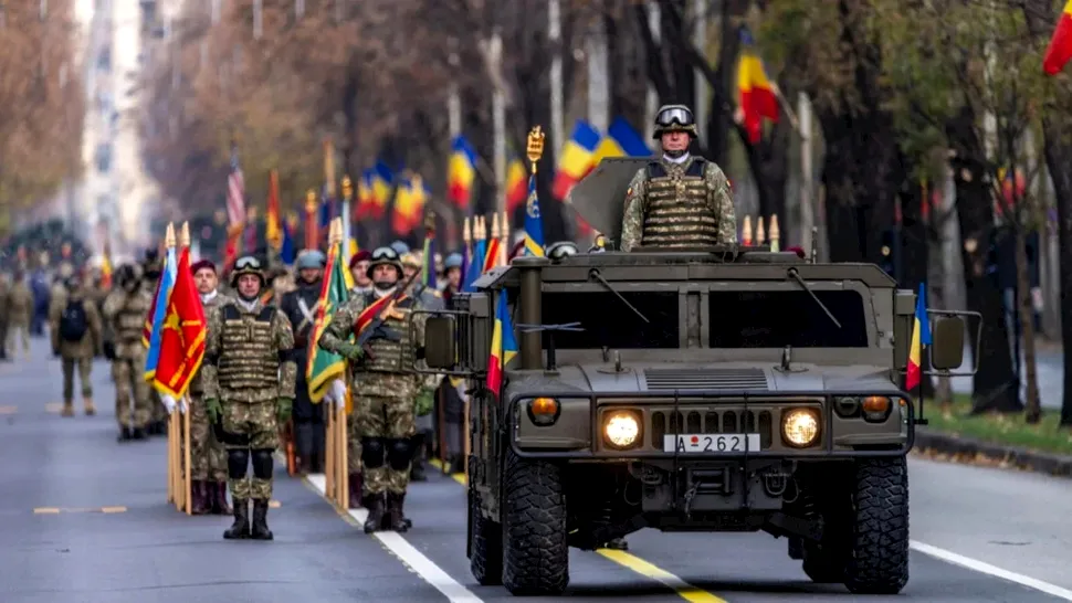 Care este traseul paradei de 1 decembrie, care pleacă de la Arcul de Triumf. La ce oră începe festivitatea