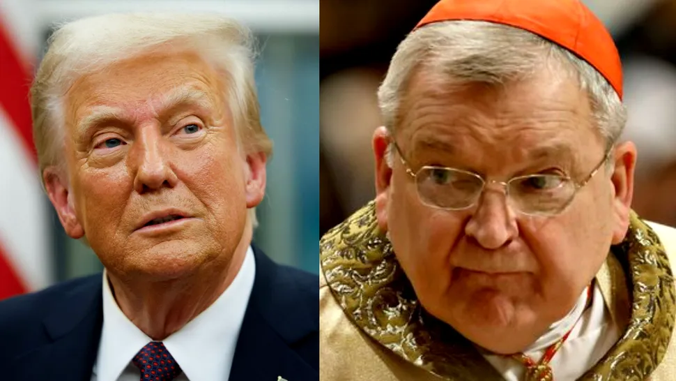 Donald Trump îl susține pe cardinalul Raymond Burke pentru funcția de Papă