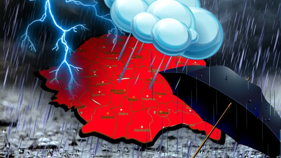 Prognoza meteo pentru astăzi, 27 mai. Ploi și cer înnorat în toată țara, temperaturi mai scăzute decât normalul