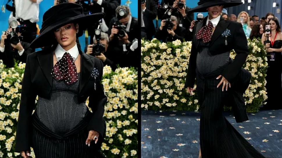 Rihanna, din nou însărcinată? Anunțul a fost făcut la Met Gala 2025
