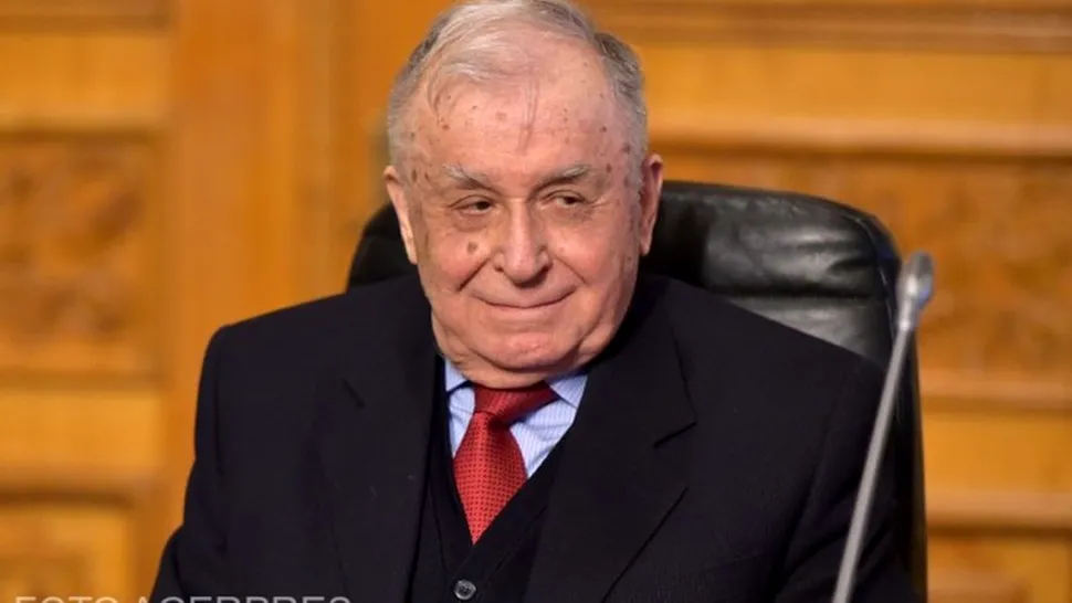 Ion Iliescu, internat la Spitalul SRI. Care este starea de sănătate a fostului președinte al României
